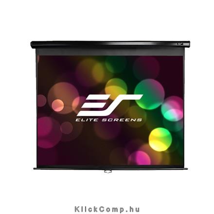 Fali vászon 332 x 187 cm EliteScreens M150UWH2 manuális Fekete váz 150  (16:9) fotó, illusztráció : M150UWH2