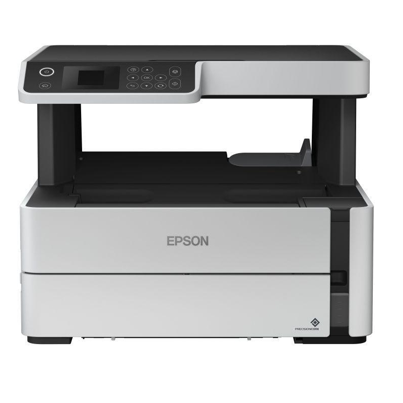 Multifunkciós nagykapacitűsú nyomtató tintasugaras Epson EcoTank M2140 mono A4 fotó, illusztráció : M2140
