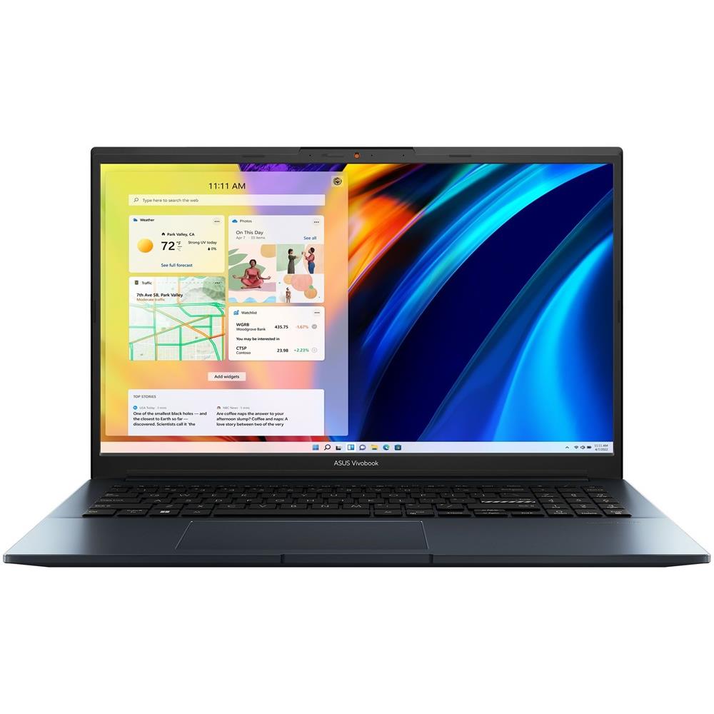 Asus VivoBook laptop 15,6  FHDO R7-5800H 16GB 1TB RTX3050 DOS kék Asus Vivobook fotó, illusztráció : M6500QC-HN087