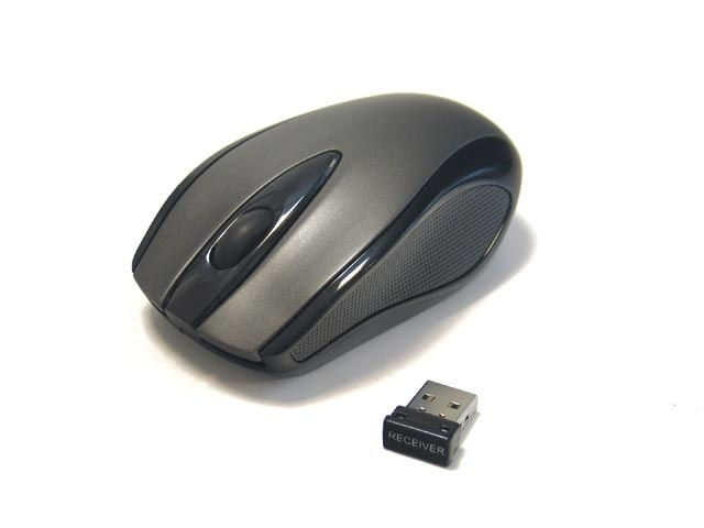 vezetéknélküli opt egér USB feket fotó, illusztráció : MAC133G5B