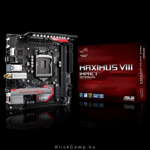 Asus MAXIMUS VIII IMPACT Alaplap s1151 fotó, illusztráció : MAXIMUS-VIII-IMPACT