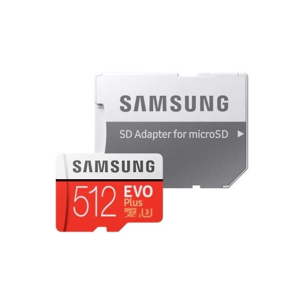 Memória-kártya 512GB SD micro SDXC Class10 Samsung EVO Plus adapterrel fotó, illusztráció : MB-MC512GA_EU