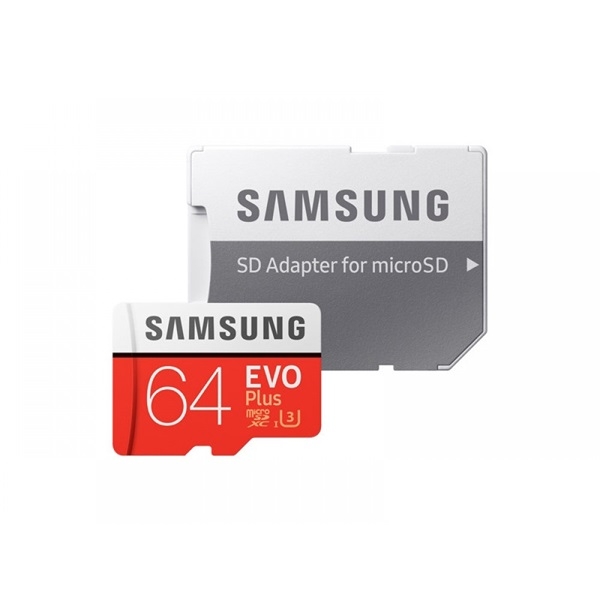 Memória-kártya 64GB SD micro SDXC Class10 Samsung EVO Plus adapterrel fotó, illusztráció : MB-MC64GA_EU