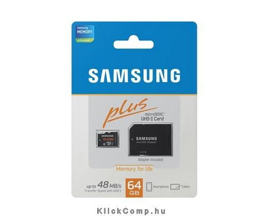 MicroSD kártya ADAPTERREL 64GB Plus, MB-MPCGCA/EU Class10, UHS-1 Grade0, Up to fotó, illusztráció : MB-MPCGCA_EU