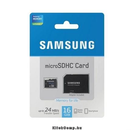 MicroSD kártya ADAPTERREL 16GB Standard, MB-MSAGBA/EU Class6, Up to 24MB/S, bli fotó, illusztráció : MB-MSAGBA_EU