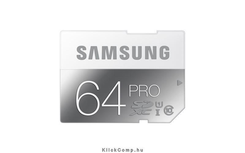SD memória-kártya 64GB PRO, MB-SG64D/EU Class10, UHS-1 Grade1, R90/W80, blister fotó, illusztráció : MB-SG64D_EU