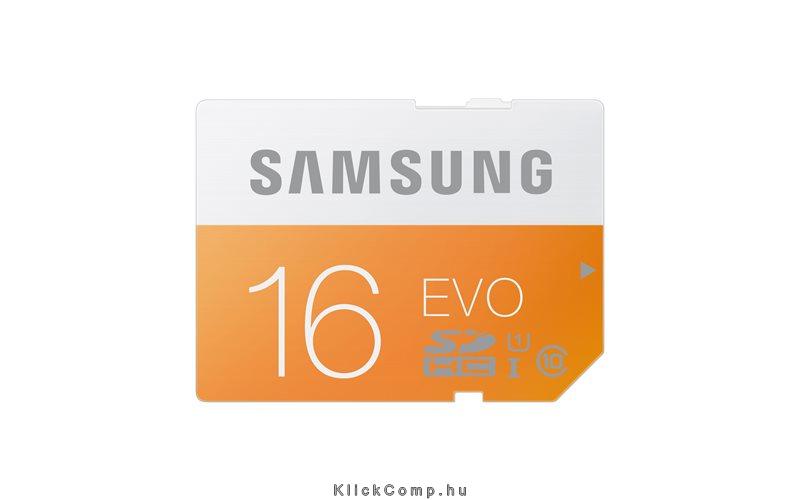 SD memória-kártya 16GB EVO, MB-SP16D/EU Class10, UHS-1 Grade1, Up to 48MB/S, bl fotó, illusztráció : MB-SP16D_EU