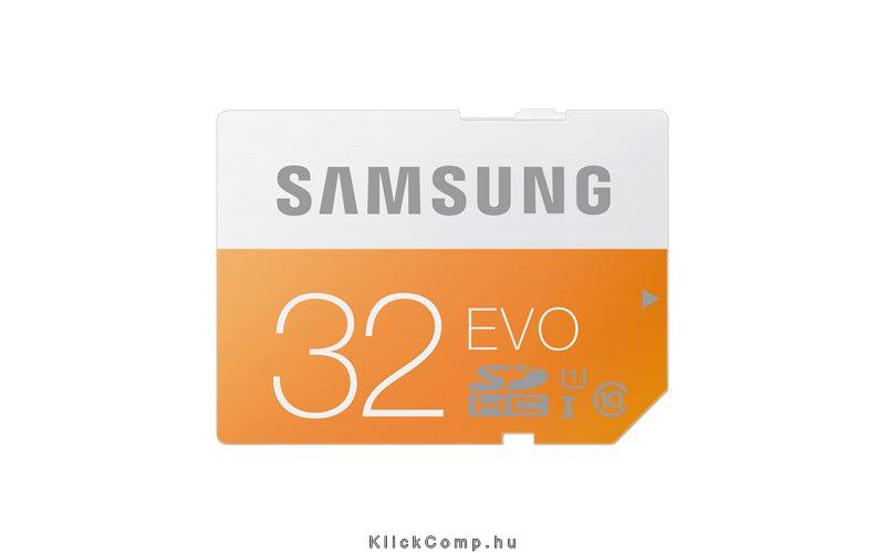 SD memória-kártya 32GB EVO, MB-SP32D/EU Class10, UHS-1 Grade1, Up to 48MB/S, bl fotó, illusztráció : MB-SP32D_EU