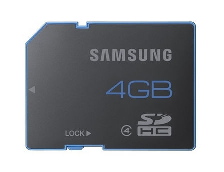 4GB SD Class4 MB-SS4GB/EU memória kártya fotó, illusztráció : MB-SS4GB_EU