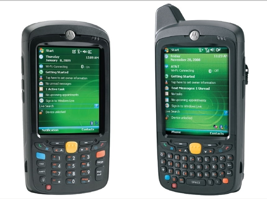 Motorola MC55 vállalati digitális asszisztens vonalkód olvasó adatgyűjtő vonalk fotó, illusztráció : MC5574-P7CDUQRA9WR