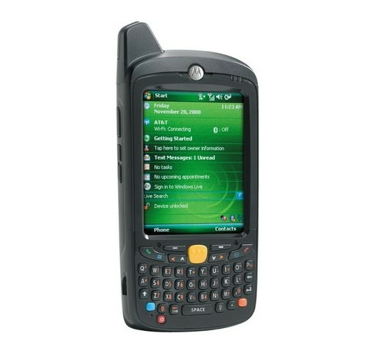 Motorola MC55 vállalati digitális asszisztens vonalkód olvasó adatgyűjtő vonalk fotó, illusztráció : MC5574-PZCDURRA9WR