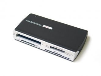 52 az 1-ben külső kártyaolvasó bőr hatás fotó, illusztráció : MCR20E5291B