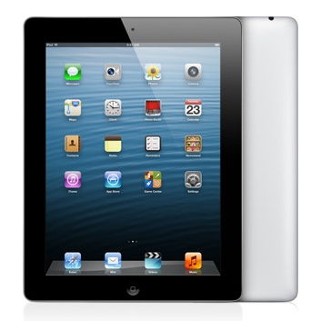iPad 4 Retina 16GB WiFi Fekete fotó, illusztráció : MD510