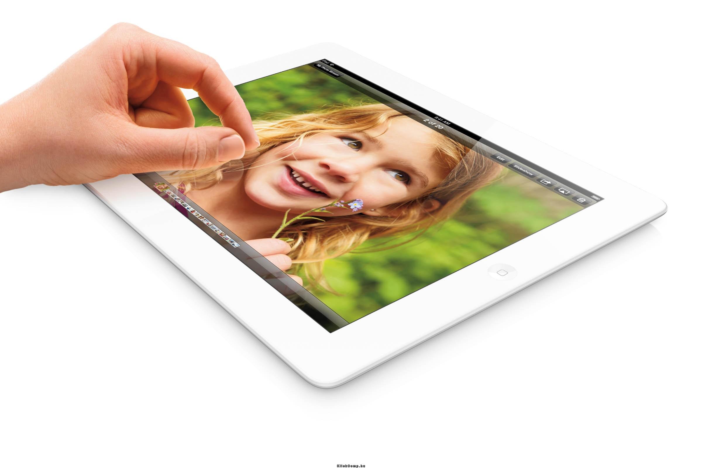 iPad 9.7  ,2048x1536,Retina Display,64GB, iOS 5,Wi-Fi,BT White Retail fotó, illusztráció : MD515FD_A