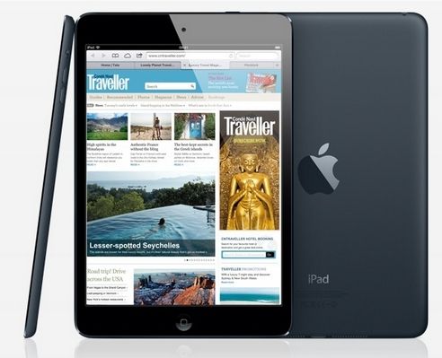 iPad mini 16 GB Wi-Fi + Cellular fekete fotó, illusztráció : MD540HC_A