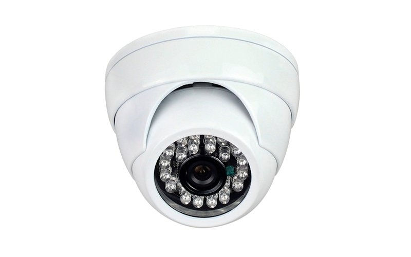 Dome kamera analóg, kültéri, 3,6mm, CMOS, 600TVL, Vandálbiztos, IP66, IR20m, D& fotó, illusztráció : MD-CM520-ICR