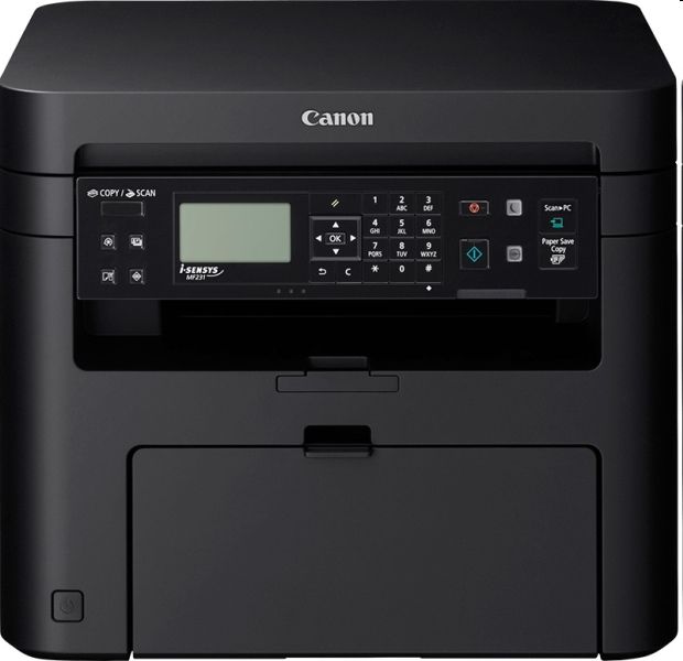 Multifunkciós nyomtató lézer A4 mono 3in1 MFP Canon i-SENSYS MF231 fotó, illusztráció : MF231