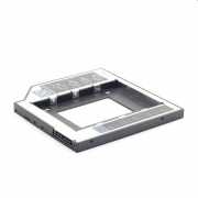 Notebook beépítő keret 5.25 DVD helyre HDD SSD 2.5 col 9.5mm MF-95-01 fotó