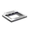 Notebook beépítő keret 5.25 DVD helyre HDD SSD 2.5 col 12.7mm MF-95-02 Technikai adatok