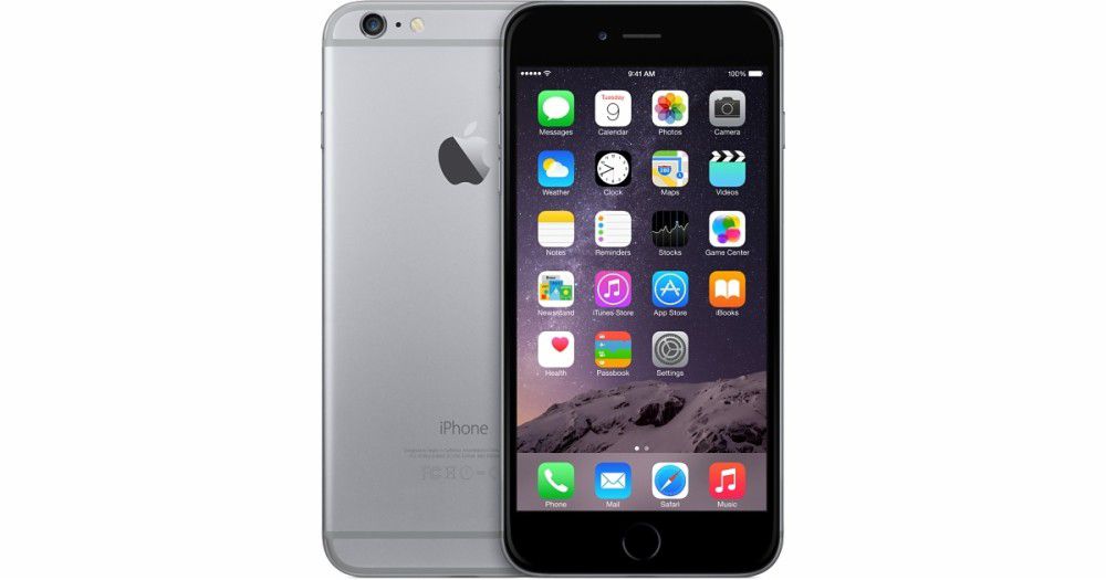 Apple iPhone 6 128GB Space Gray fotó, illusztráció : MG4A2
