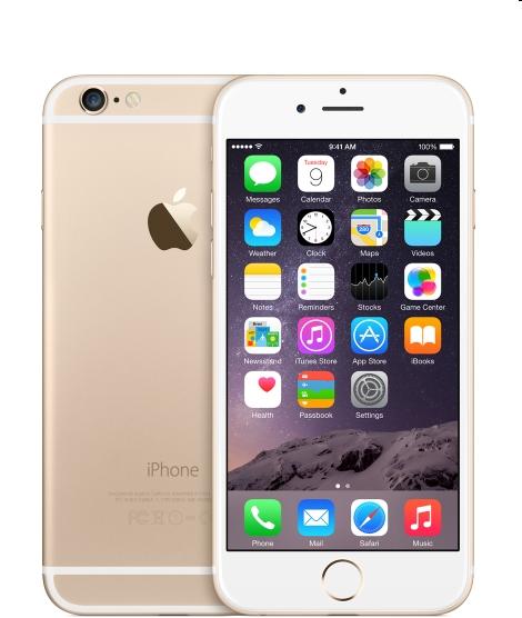 Iphone 6 mobiltelefon 64GB Arany fotó, illusztráció : MG4J2