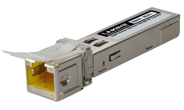 Cisco Gigabit Ethernet 1000 Base-T Mini-GBIC SFP Transceiver fotó, illusztráció : MGBT1