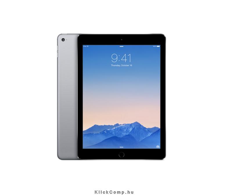 iPad Air 2 9.4 , 2048x1536, Retina Display, 16GB, iOS 8, BT, Wi-Fi Space Gray fotó, illusztráció : MGL12HC_A