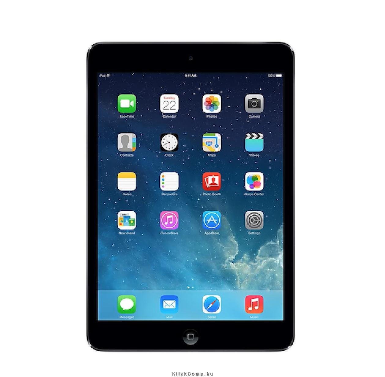 iPad mini 3 16 GB Wi-Fi asztroszürke fotó, illusztráció : MGNR2