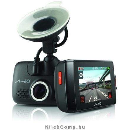 Autós Kamera GPS Mio MiVue 618 Super HD fotó, illusztráció : MIVUE-618