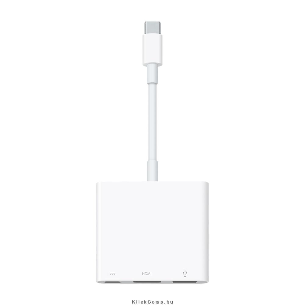 Apple USB-C Digital AV Multiport Adapter fotó, illusztráció : MJ1K2ZM_A