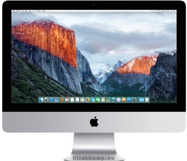 Apple iMac 21,5  AIO Asztali számítógép i5 DC 8GB 1TB Intel HD 6000 fotó, illusztráció : MK142MG_A