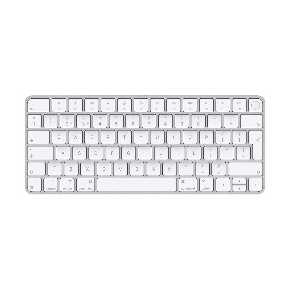 Vezetéknélküli billentyűzet Apple Magic Keyboard Touch ID fehér UK fotó, illusztráció : MK293LB_A