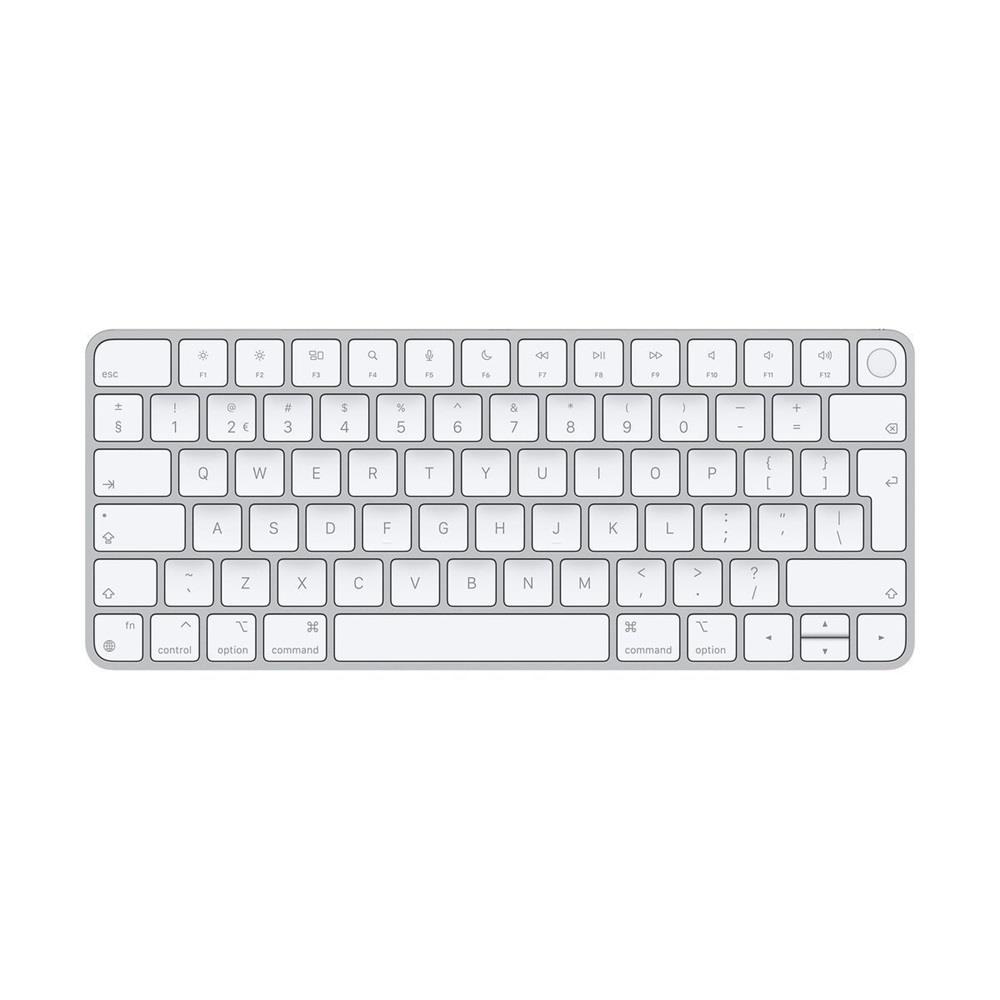 Vezetéknélküli billentyűzet Apple Magic Keyboard Touch ID fehér HU fotó, illusztráció : MK293MG_A