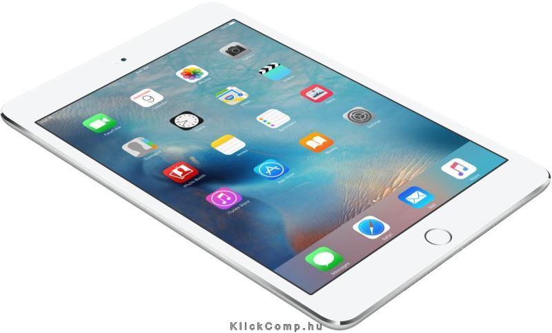Apple iPad mini 4 16 GB Wi-Fi ezüst Tablet-PC fotó, illusztráció : MK6K2