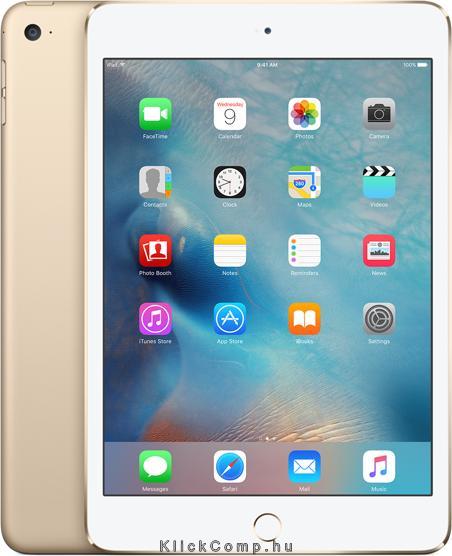 Apple iPad mini 4 Tablet-PC 64 GB Wi-Fi arany fotó, illusztráció : MK9J2