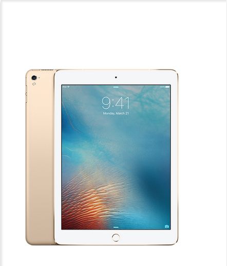 APPLE iPad Pro 9,7  256GB WiFi Arany fotó, illusztráció : MLN12