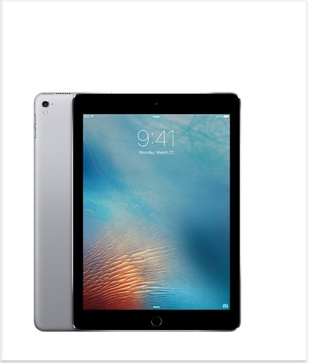Apple 9,7  iPad Pro 128 GB Wi-Fi + Cellular (asztroszürke) fotó, illusztráció : MLQ32