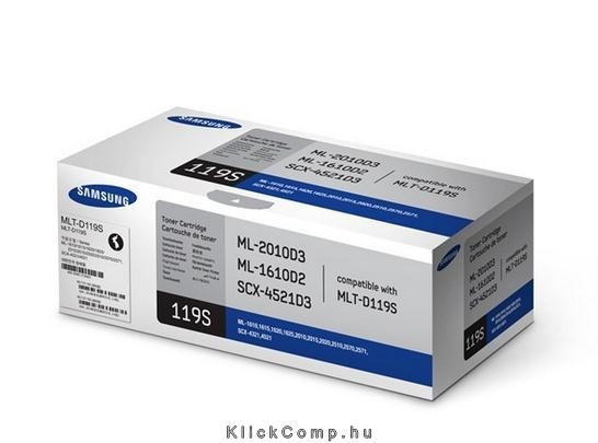 MLT-D119S/ELS Toner cartridge ML-1610/2010/2510/2570/2571N,SCX-4521D3 típusú ny fotó, illusztráció : MLT-D119S_ELS