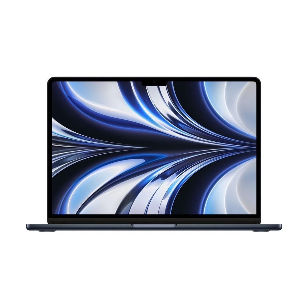 Apple MacBook laptop 13,6  M2 8C CPU 10C GPU 8GB 512GB fekete Apple MacBook Air fotó, illusztráció : MLY43MG_A