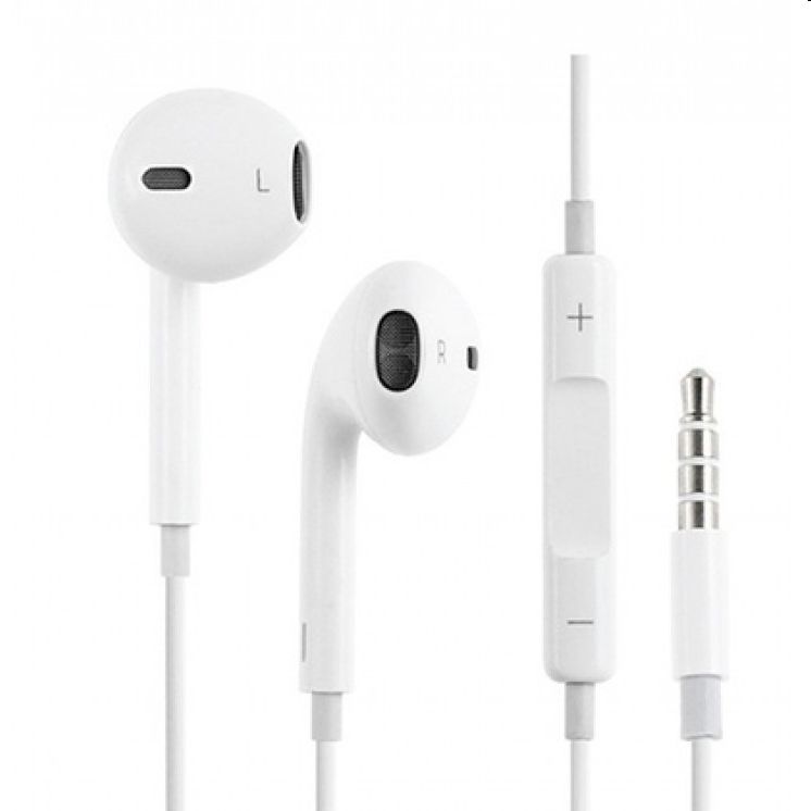 Apple Earpods fülhallgató távvezérlővel és mikrofonnal (3,5mm jack csatlakozó) fotó, illusztráció : MNHF2ZM_A