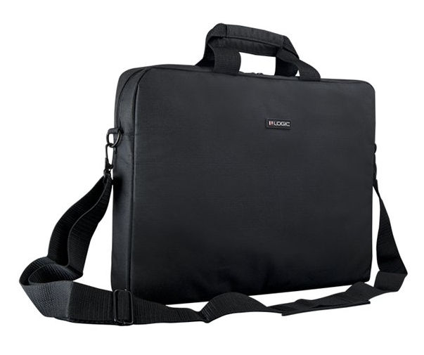 Notebook táska Logic 15,6  Basic fekete védőtok vállpánttal (2 év gar) - Már ne fotó, illusztráció : MODLBASIC15