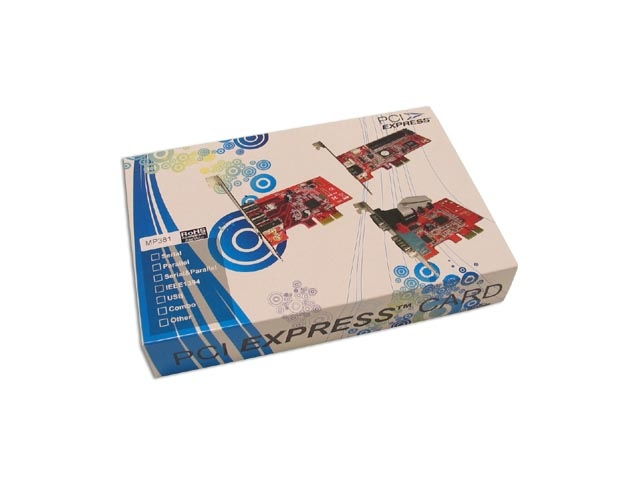 2*1394A PCI-Express kártya fotó, illusztráció : MP381