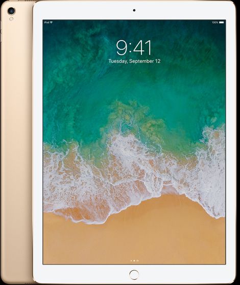 Apple iPad Pro 12,9  256GB Wi-Fi arany színű tablet-PC fotó, illusztráció : MP6J2