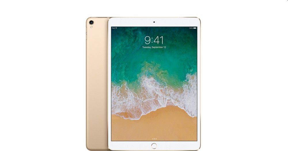 Apple iPad Pro 10,5  64GB Wi-Fi + Cellular arany színű tablet-PC fotó, illusztráció : MQF12
