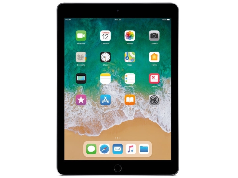 APPLE Ipad 9,7  (6. gen.) 128GB Asztroszürke Cellular Tablet-PC fotó, illusztráció : MR722HC_A