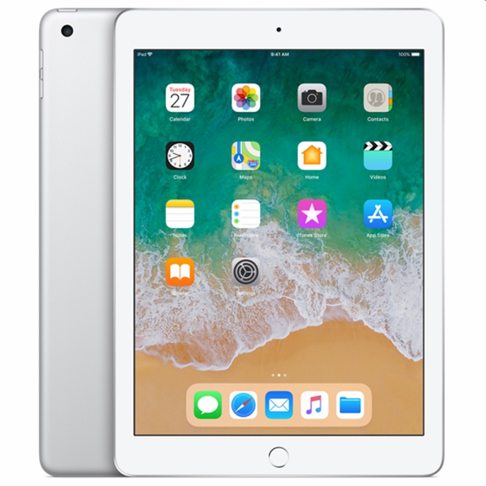 Apple 9.7  iPad 6 32 GB Wi-Fi (ezüst) fotó, illusztráció : MR7G2