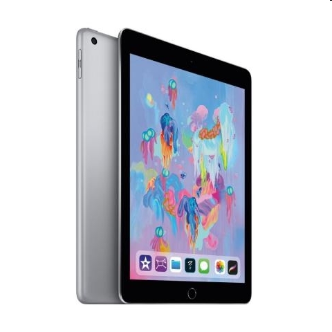 Apple 9.7  iPad 6 128 GB Wi-Fi (asztroszürke) fotó, illusztráció : MR7J2