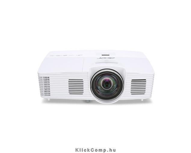 Acer S1383WHne WXGA 3200L HDMI LAN 8 000 óra short throw DLP 3D projektor fotó, illusztráció : MR.JK211.001