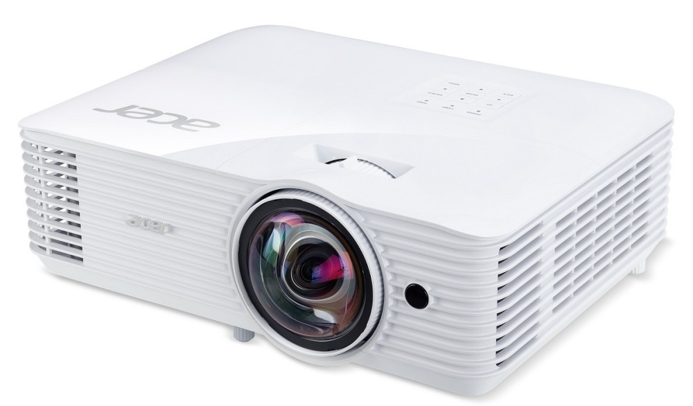 Projektor WXGA 3600AL HDMI RJ45 short throw fehér ACER DLP 3D S1386WHn fotó, illusztráció : MR.JQH11.001