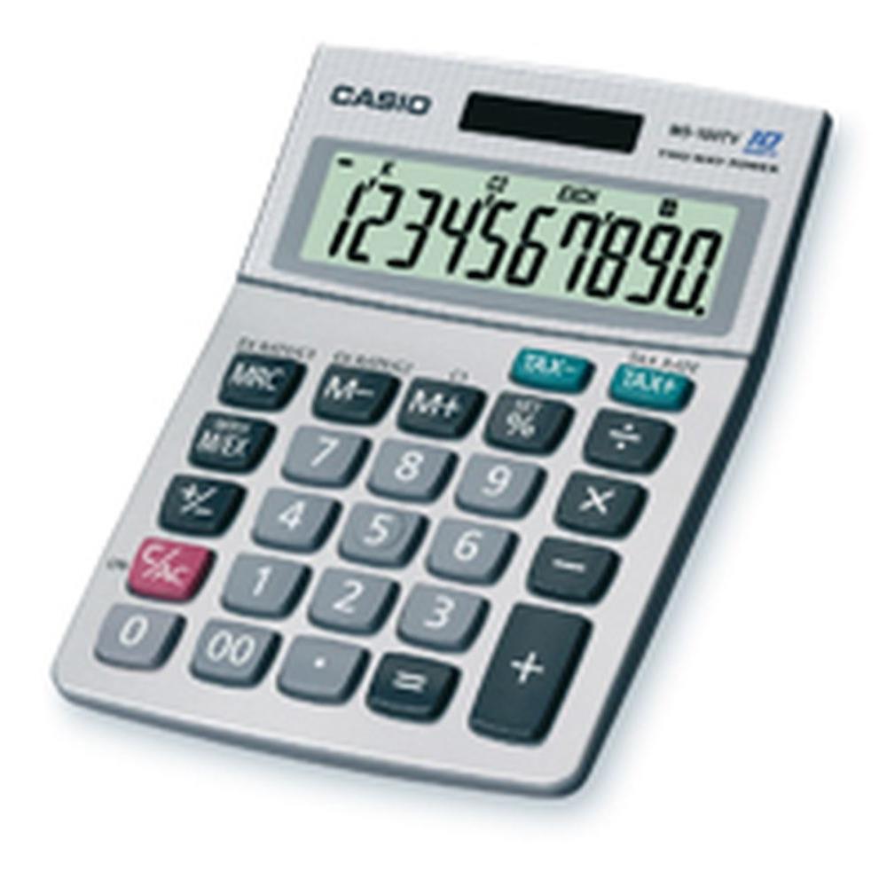 Casio MS-100B MS asztali számológép fotó, illusztráció : MS-100-B-MS